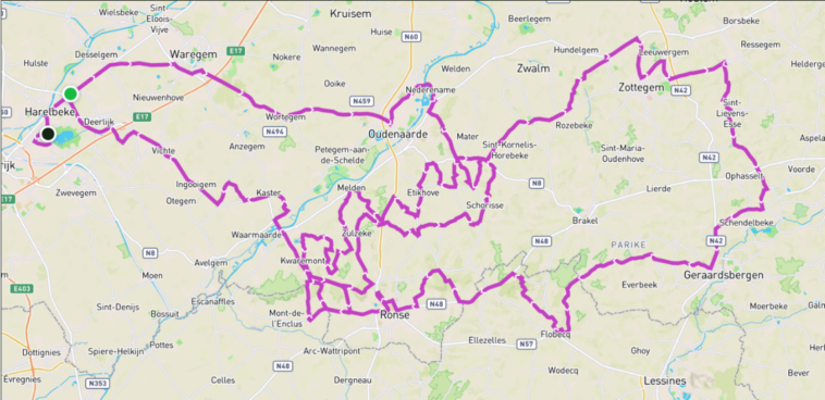 Ruta E3 Saxo Classic 2023