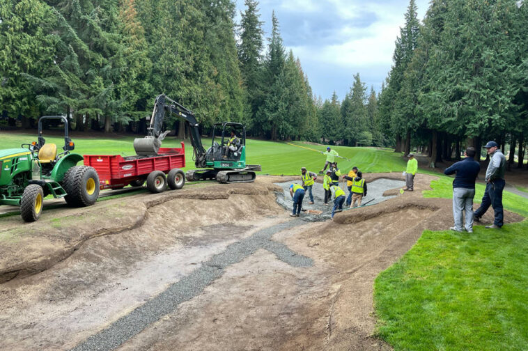 Sahalee Country Club en Washington completa la renovación del búnker