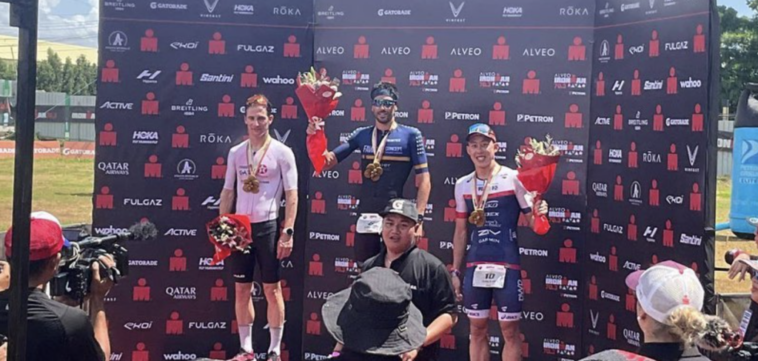 Sarah Crowley y Filipe Azevedo se llevan la victoria en el Ironman 70.3 Davao - Triatlón Hoy