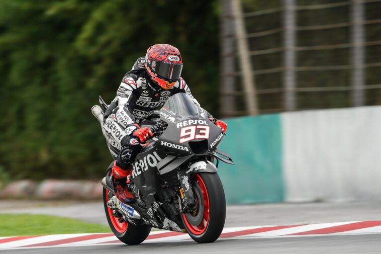 Test Marc Márquez Honda MotoGP Sepang