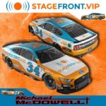 Michael McDowell Stage Front VIP Front Row Motorsports patrocinador 2023