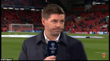 Steven Gerrard criticó a la defensa del Liverpool después de su dañina derrota por 5-2 ante el Real Madrid