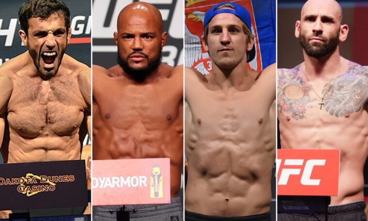 Veteranos de UFC en acción de MMA y bareknuckle del 3 al 4 de marzo