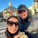 Tiempo de calidad: Coleen y Wayne Rooney eran todo sonrisas el lunes mientras disfrutaban de un viaje romántico en Washington DC, con el deportista compartiendo la selfie en Instagram