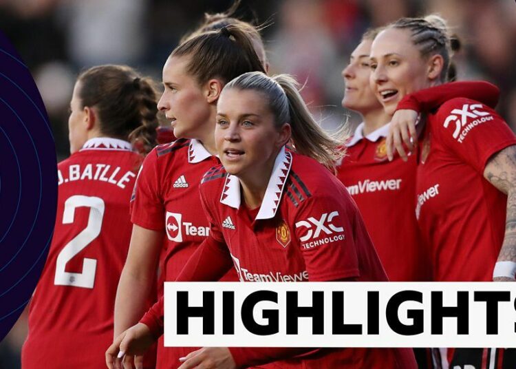 Lo más destacado de la WSL: Alessia Russo anota mientras el Manchester United logra una victoria clave sobre el Arsenal