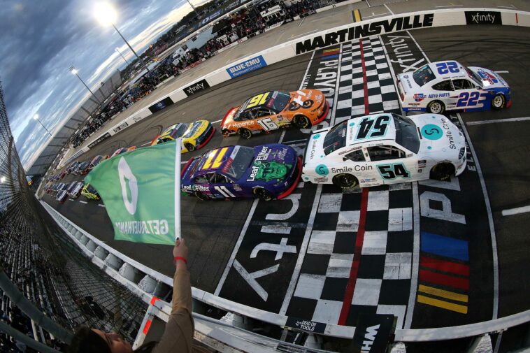 Alineación inicial de Martinsville: abril de 2023 (NASCAR Xfinity Series)