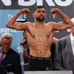 Amir Khan fue suspendido luego de una prueba positiva de ostarina después de pelear contra Kell Brook el año pasado.