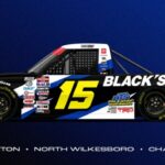 TRICON Garage Tanner Grey patrocinador Black's Tire 2023 Darlington, North Wilkesboro, Charlotte