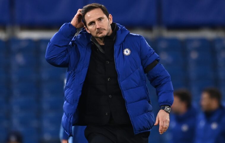 Lampard fue despedido por Chelsea en enero de 2021 después de 17 meses en el cargo