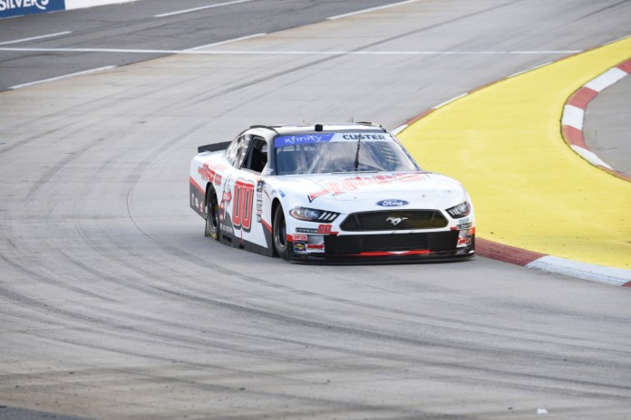 Cole Custer pole Martinsville Speedway 2023 NASCAR Xfinity Series Call811.com Antes de cavar 250