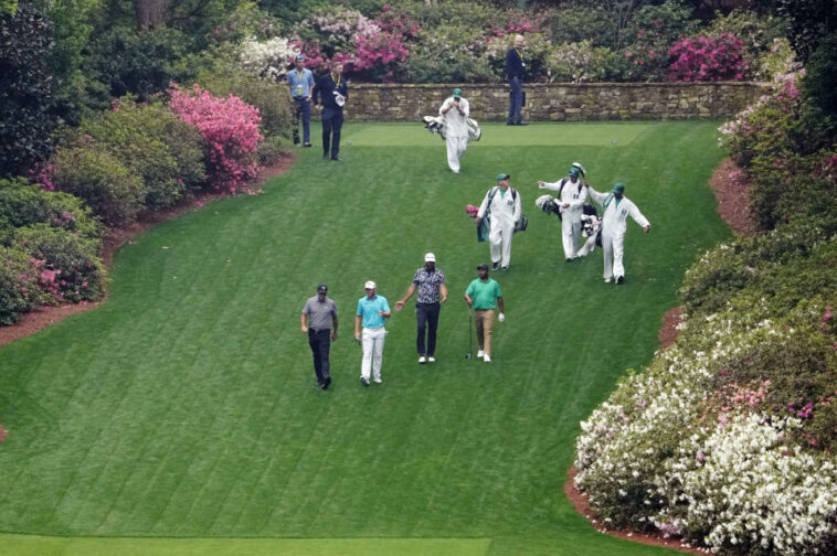 Cómo los jugadores se acercaron al green No. 13 en Augusta National en el primer año con un nuevo tee