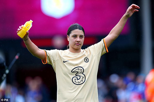 Sam Kerr anotó el único gol del partido cuando Chelsea venció 1-0 a Aston Villa el domingo.