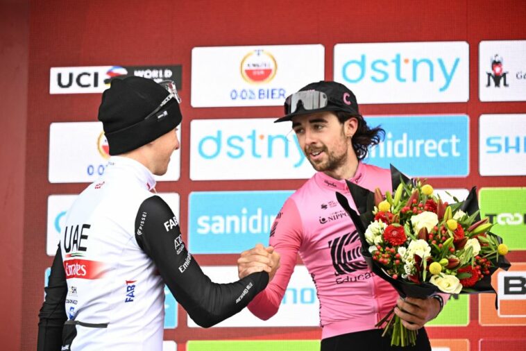 "Fue bastante surrealista": Ben Healy brilla en el gran escenario de la Amstel Gold Race