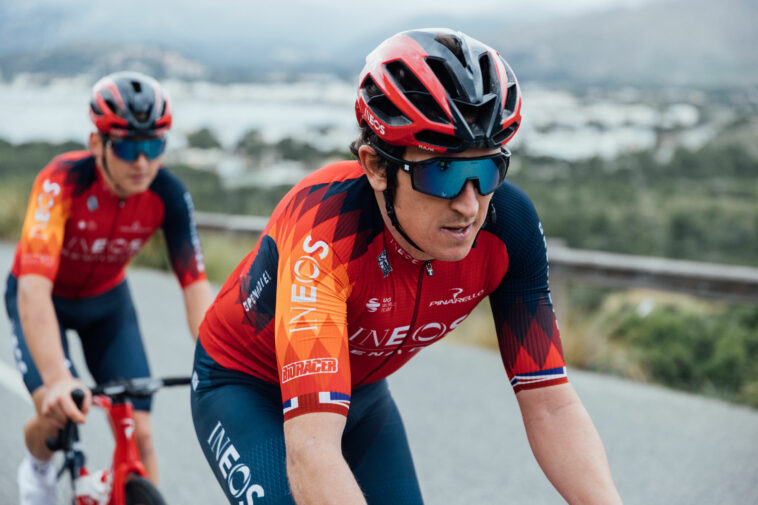 Geraint Thomas y Tao Geoghegan Hart en el Tour de los Alpes como prueba de forma de los cuatro líderes del Giro de Italia de Ineos