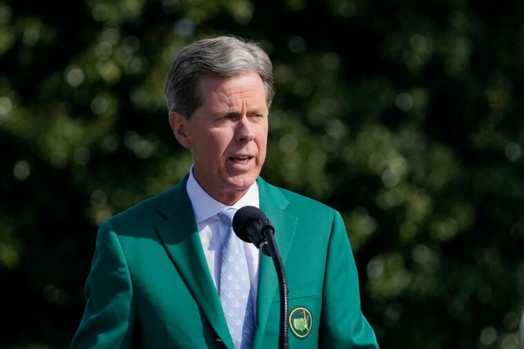 Fred Ridley ha sido presidente del Augusta National Golf Club desde 2017.