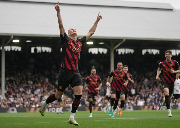 Haaland iguala un récord histórico de la Premier League... ¡y todavía quedan seis partidos!