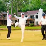 Jack Nicklaus, Gary Player, Lee Trevino y Annika Sorenstam abordan el problema del ritmo de juego del golf