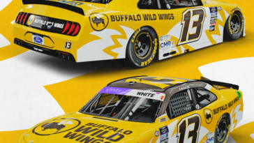 Jason White Buffalo Wild Wings Patrocinio de NASCAR MBM Motorsports Talladega 2023