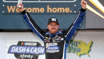 Jeb Burton gana Talladega 2023 Informe de inspección de Jordan Anderson Racing Inspección de NASCAR Xfinity Series Ag-Pro 300