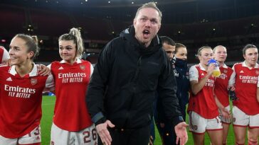 El jefe de Arsenal Women, Jonas Eidevall, es el gerente de taquilla que necesita la Superliga Femenina