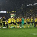 Borussia Dortmund venció este sábado 4-0 al Eintracht Frankfurt y se coloca líder de la Bundesliga