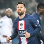 El contrato actual de Lionel Messi en el Paris Saint-Germain expirará al final de la temporada.
