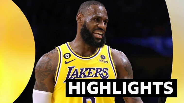 Lo más destacado de la NBA: LeBron James lleva a LA Lakers a los play-offs