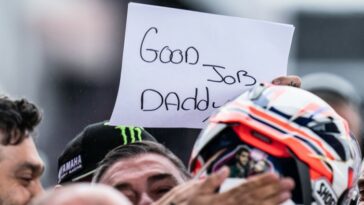 Moto2 Argentina: El nuevo papá Jake Dixon celebra a su nueva hija con podio