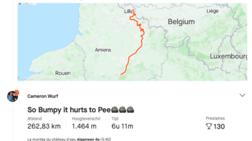 Nadie detiene a Cameron Wurf - corre otra media maratón tras la París-Roubaix - Triatlón Hoy
