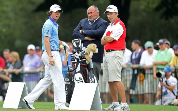 Rory McIlroy y Chubby Chandler en el US Open 2011 - Rory McIlroy etiquetado como 'boca del PGA Tour' por ex agente - Getty Images/Jamie Squire