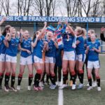 Rangers U18 levantando el Trofeo de la Liga NAP 2022/23.