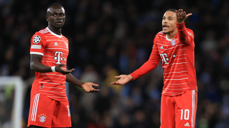 Según los informes, Sadio Mane golpeó a Leroy Sane después de la derrota del Bayern de Múnich en el Man City