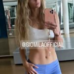 Shorts y tops encantan, Camila Giorgi no tiene límites