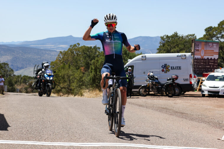 Vuelta al Gila: Miguel Ángel López gana la etapa inaugural de Mogollón