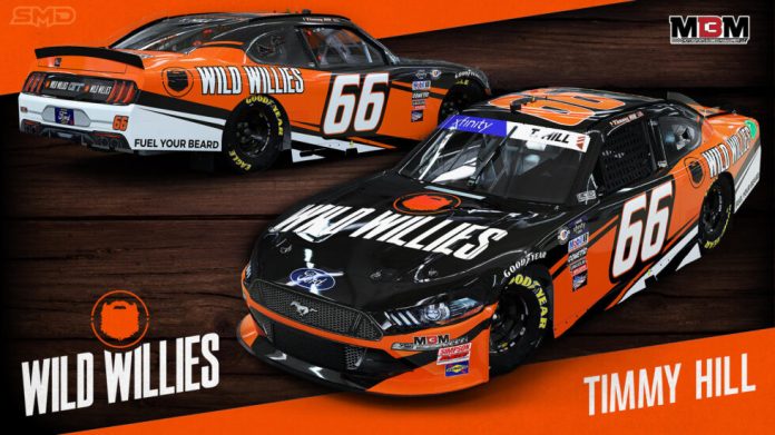 Wild Willies regresa a MBM Motorsports como patrocinador No. 66 en Dover, Darlington