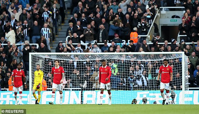 El Manchester United llega al partido tras una derrota por 2-0 ante el Newcastle United