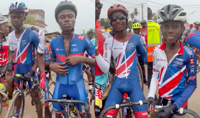 ¿Por qué los ciclistas de Sierra Leona compiten con la equipación del Team GB?