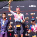 Podio Long Foley Laundry IRONMAN 70.3 St George 2023 [Photo credit: Jacob Kupferman / Getty Images for IRONMAN]