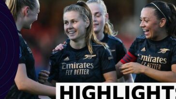 Lo más destacado de la WSL: Arsenal anota cuatro contra Brighton para moverse tercero