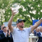 El profesional del club Michael Block se ganó los corazones de los fanáticos en la PGA y también logró un hoyo en uno en el hoyo 15.