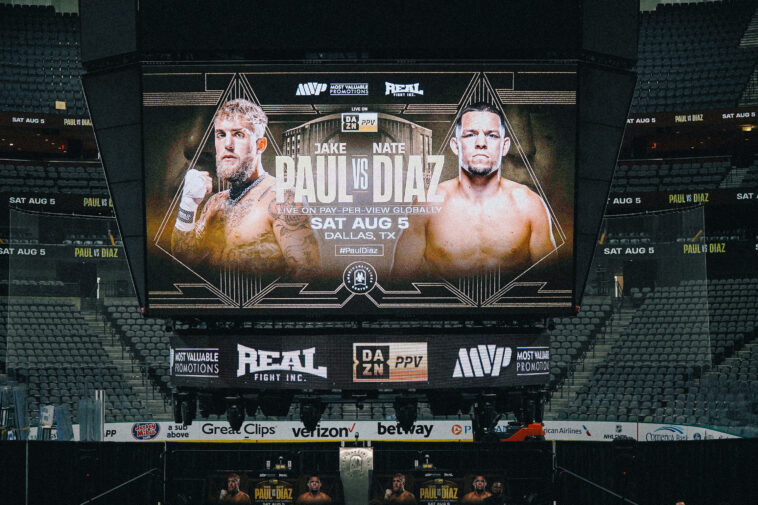 Conferencia de prensa de Jake Paul vs. Nate Diaz en Dallas