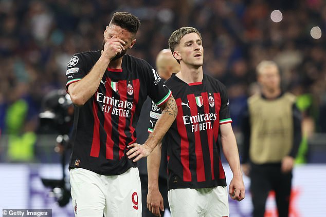 El AC Milan fue tildado de 'desdentado' después de su derrota en la semifinal de la Liga de Campeones ante el Inter de Milán