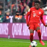 Alphonso Davies a punto de volver a lesionarse