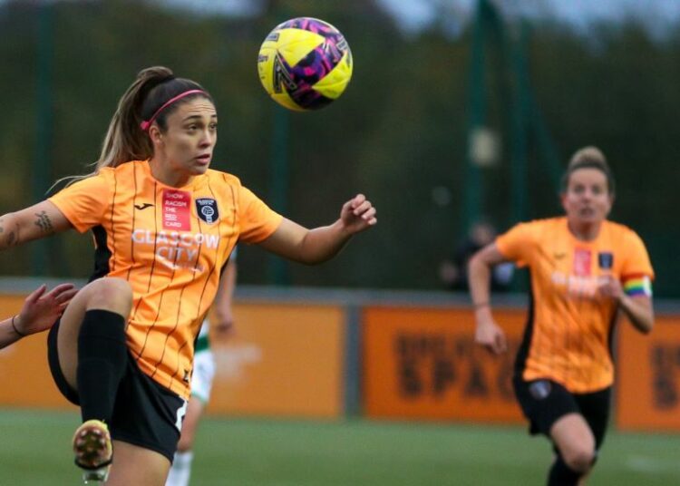 Glasgow City matchwinner, Priscila  Chinchilla.