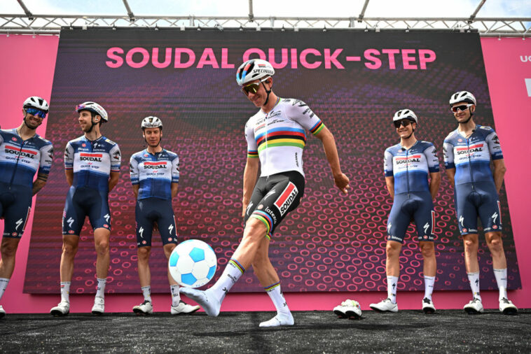 Giro d'Italia: Remco Evenepoel listo para sufrir 'dolor de espalda y grandes contusiones'