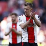 El contrato de Southampton de James Ward-Prowse no contiene una cláusula de liberación de descenso