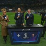 Kate Abdo (izquierda) cometió un error hilarante en vivo durante la cobertura de la Liga de Campeones de CBS