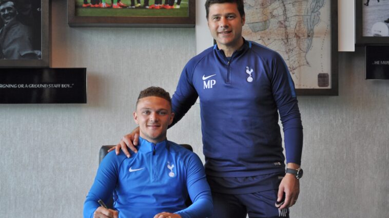 Trippier pasó cuatro años en el Tottenham y llegó procedente del Burnley en 2015.