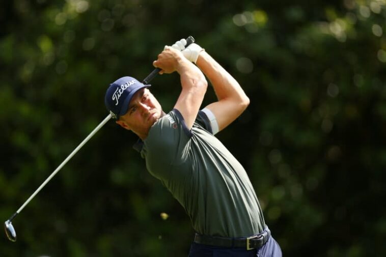 El estadounidense Justin Thomas intentará defender su título la próxima semana en el PGA Championship