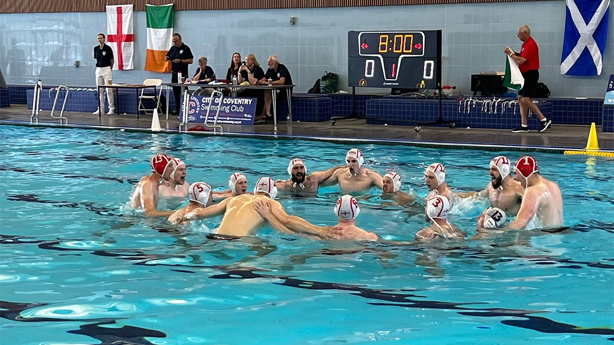 Las escuadras de waterpolo de Inglaterra vuelven a la acción en el Torneo Nacional de las Naciones